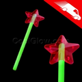 Glow Premium Star Wand Green